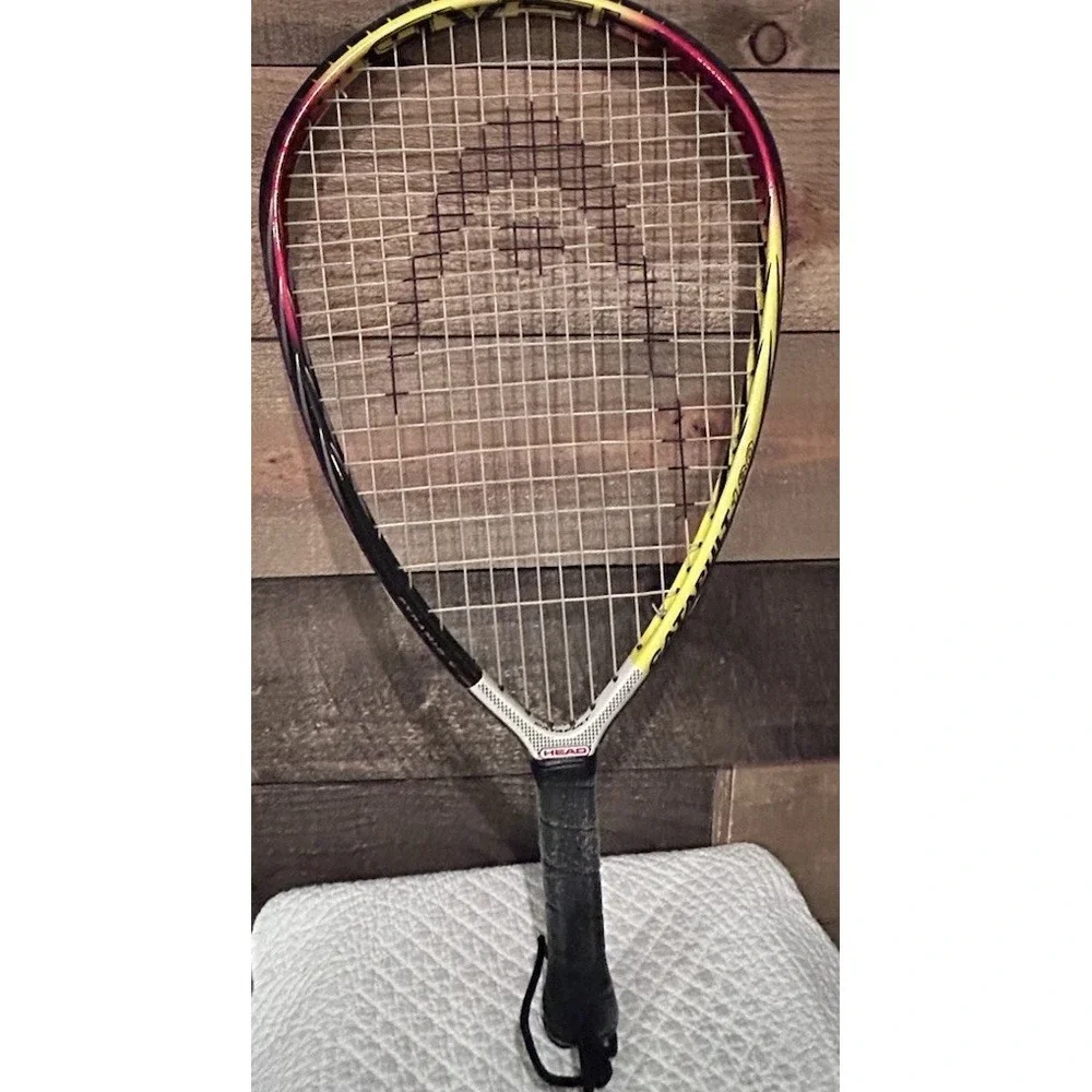 Head Catapult 180 Racquetball Pyramid V Racquet 3 5/8 Grip With Case‎